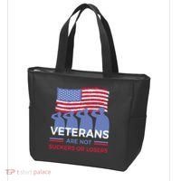 Veterans Are Not Suckers Or Losers Tote Bag thumb 3