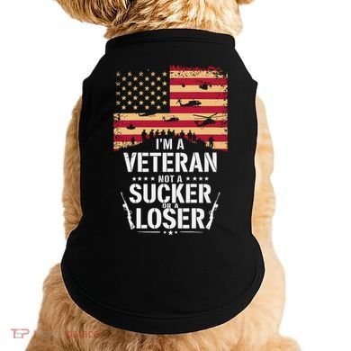 Veterans Are Not Suckers Or Losers Doggie Tank