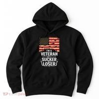 Veterans Are Not Suckers Or Losers Hoodie thumb 0