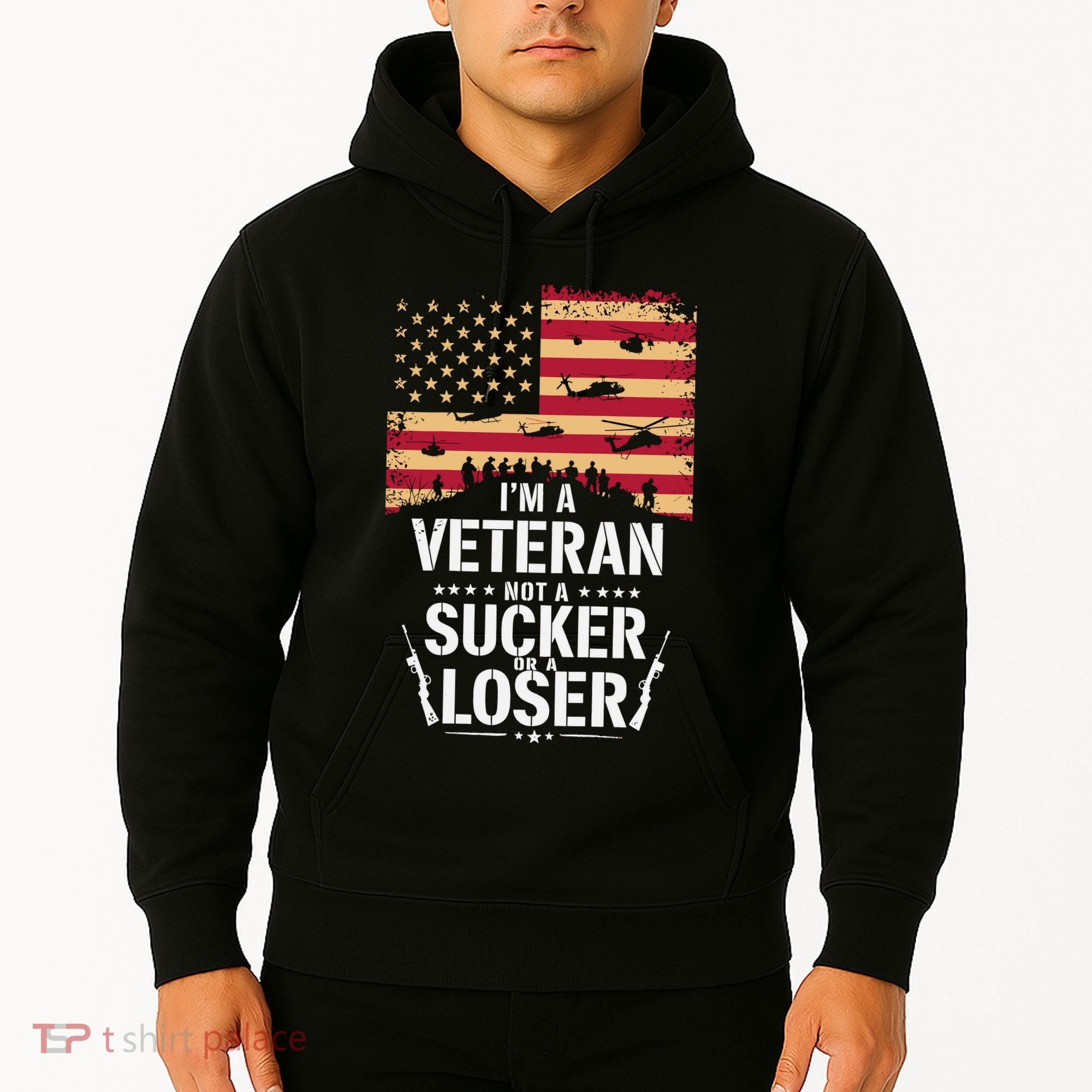 Veterans Are Not Suckers Or Losers Hoodie