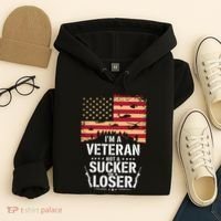 Veterans Are Not Suckers Or Losers Hoodie thumb 4