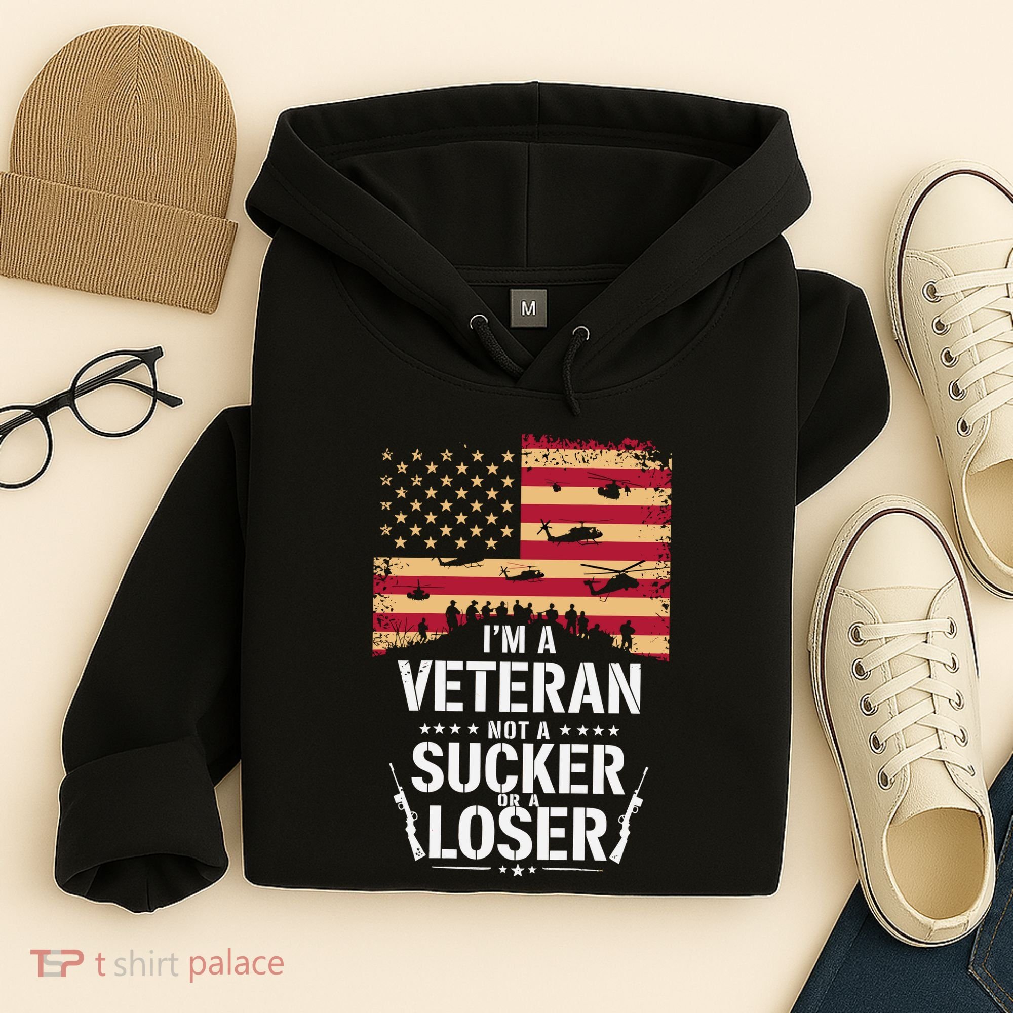 Veterans Are Not Suckers Or Losers Hoodie
