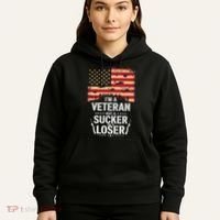 Veterans Are Not Suckers Or Losers Hoodie thumb 5