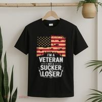 Veterans Are Not Suckers Or Losers T-Shirt thumb 2