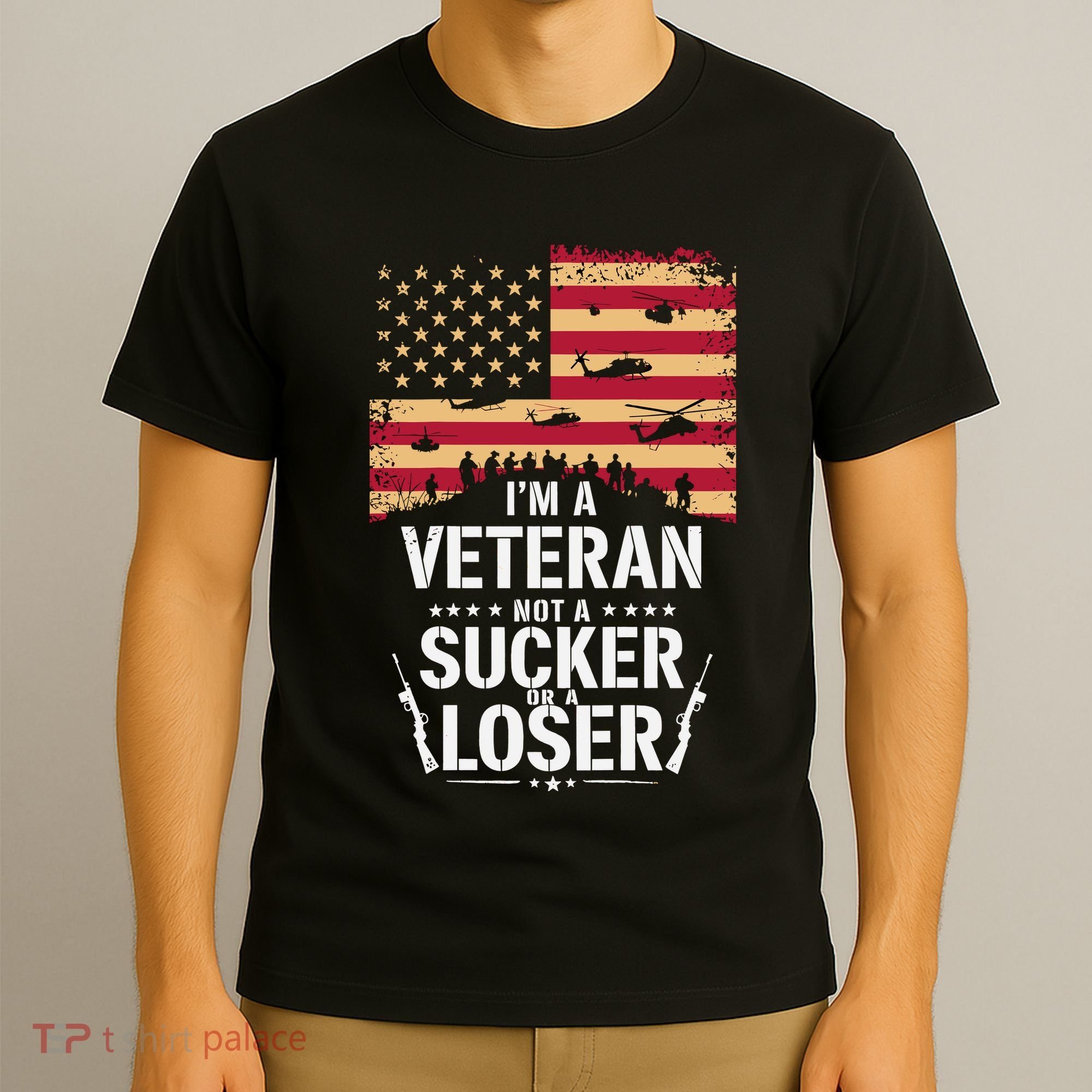 Veterans Are Not Suckers Or Losers T-Shirt