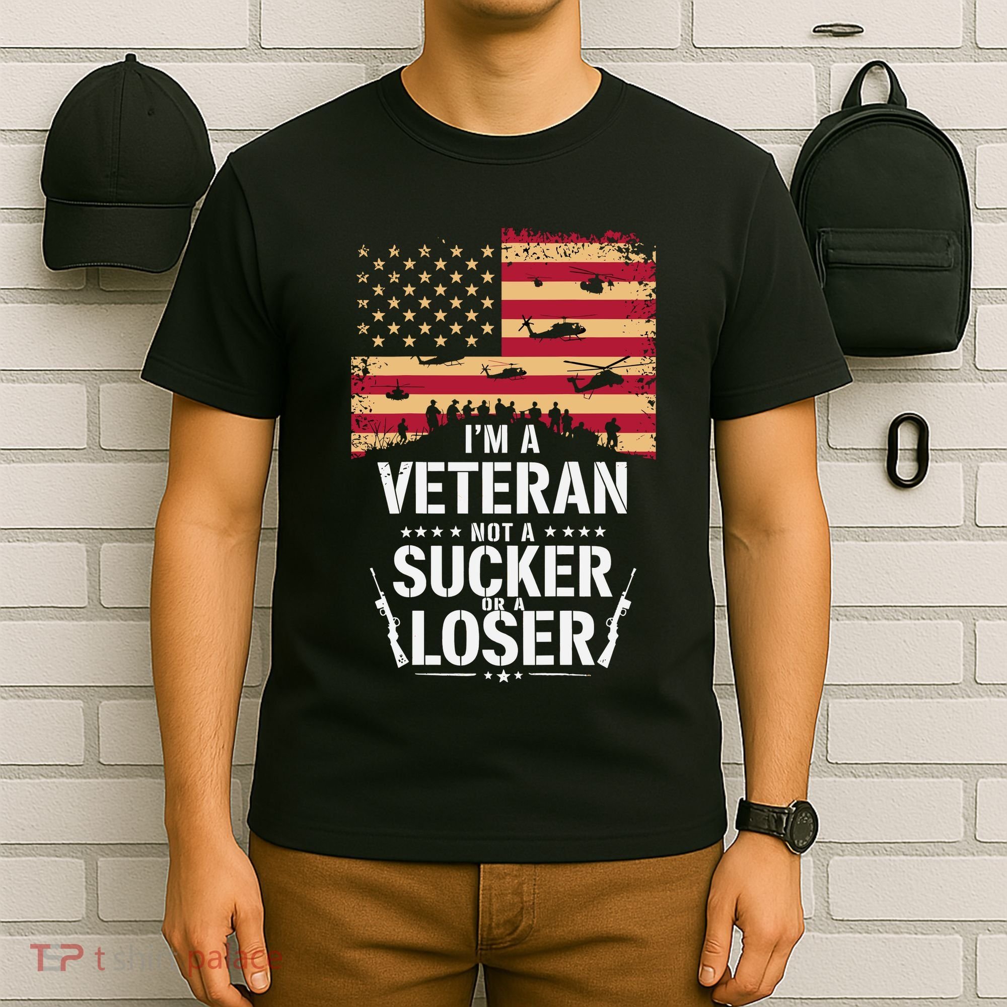 Veterans Are Not Suckers Or Losers T-Shirt