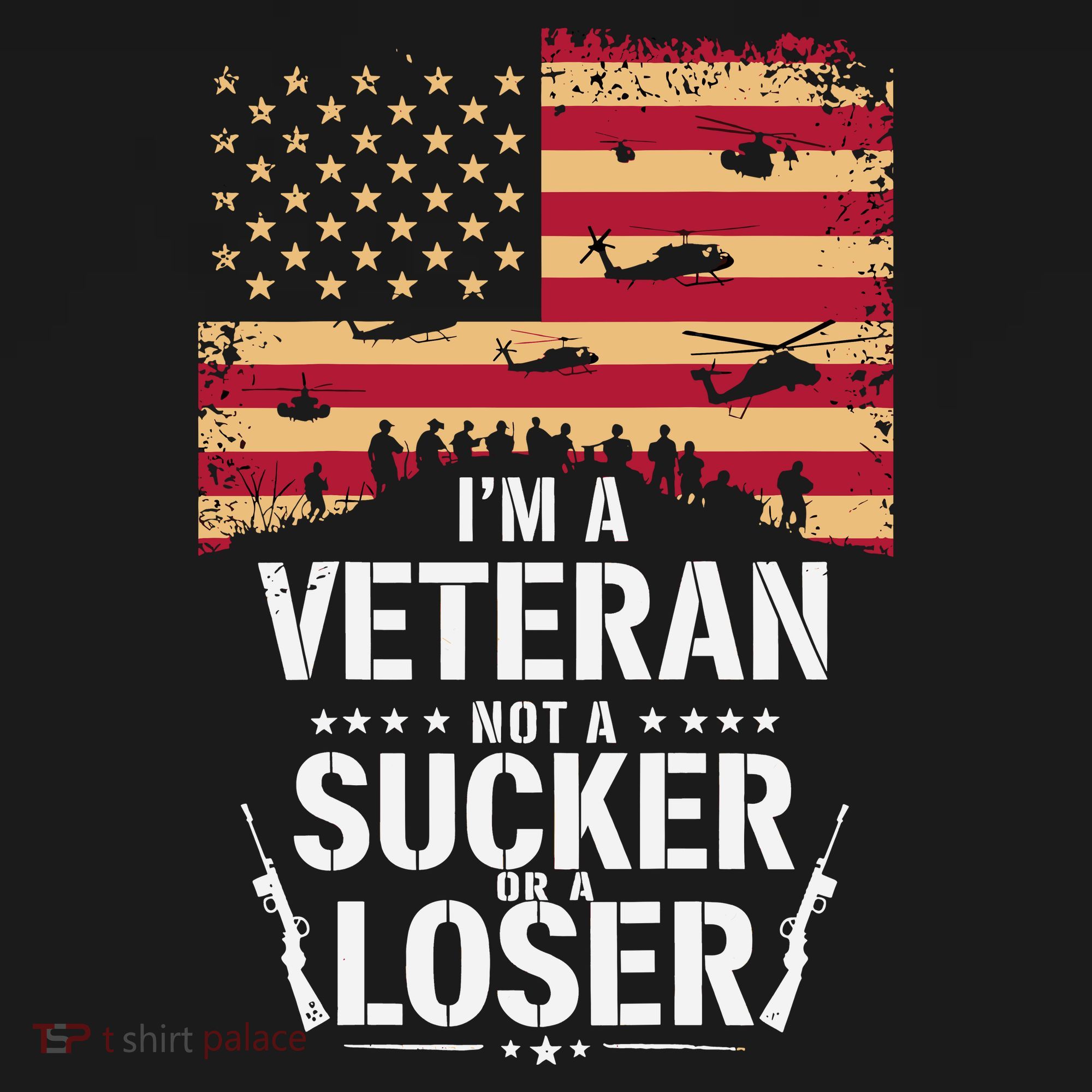 Veterans Are Not Suckers Or Losers T-Shirt