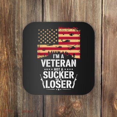 Veterans Are Not Suckers Or Losers Coaster