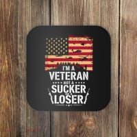 Veterans Are Not Suckers Or Losers Coaster thumb 0