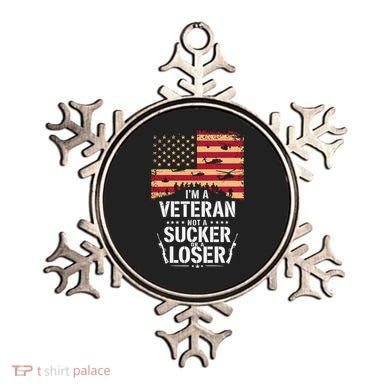 Veterans Are Not Suckers Or Losers Ornament