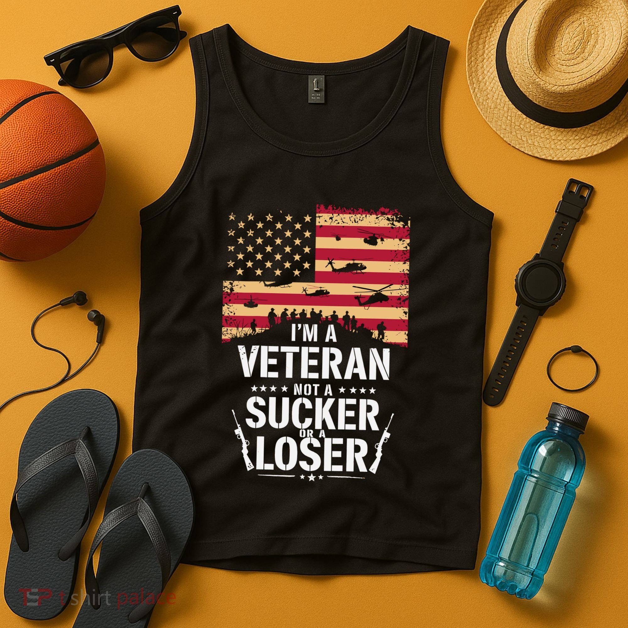 Veterans Are Not Suckers Or Losers Tank Top