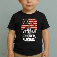 Veterans Are Not Suckers Or Losers Toddler T-Shirt thumb 2