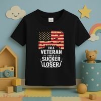 Veterans Are Not Suckers Or Losers Toddler T-Shirt thumb 3