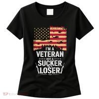 Veterans Are Not Suckers Or Losers Women's T-Shirt thumb 0