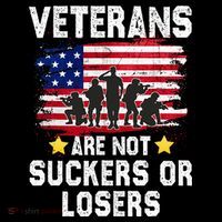 Veterans Are Not Suckers Or Losers Women's Hoodie thumb 2