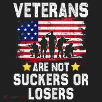 Veterans Are Not Suckers Or Losers Hat thumb 2