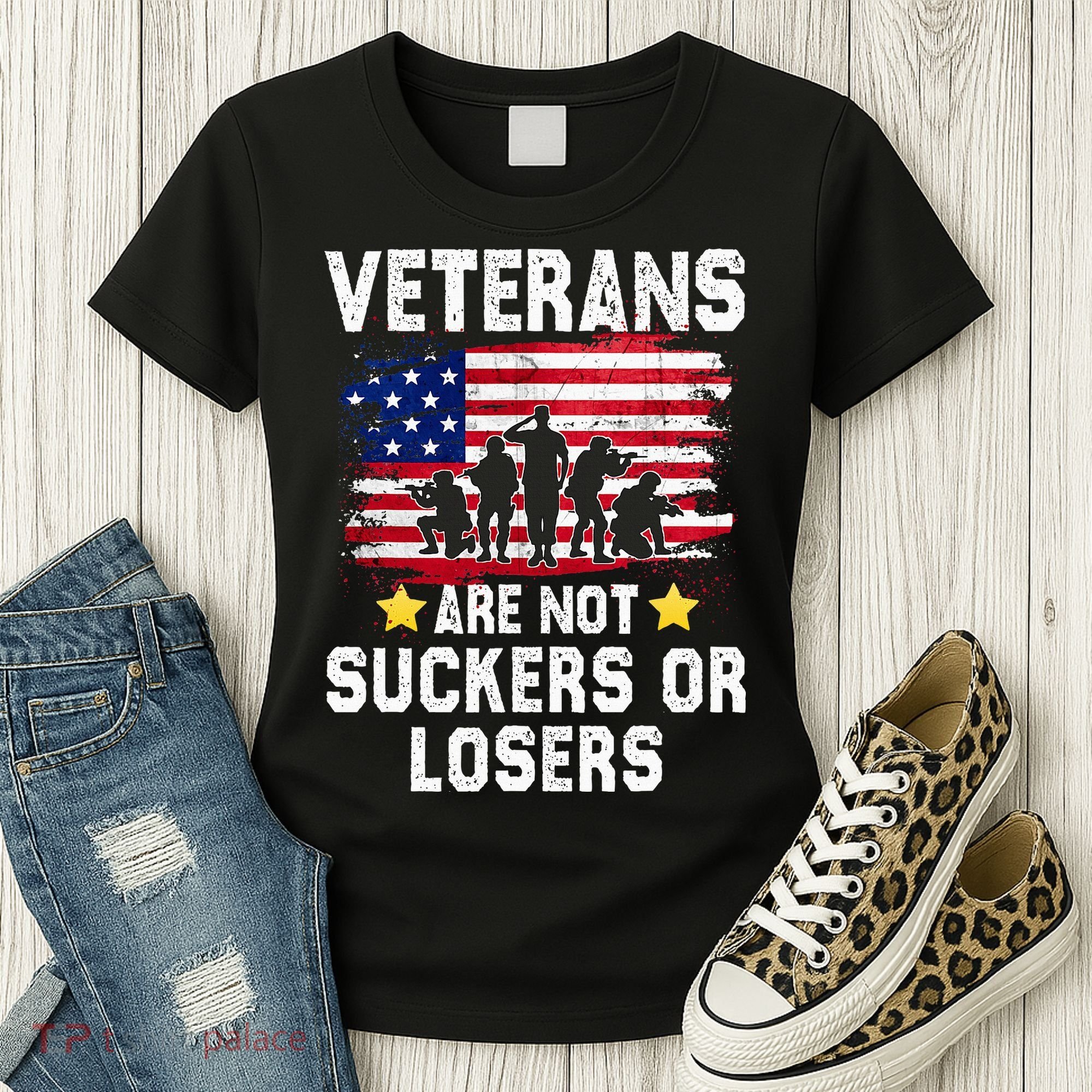 Veterans Are Not Suckers Or Losers Women's T-Shirt