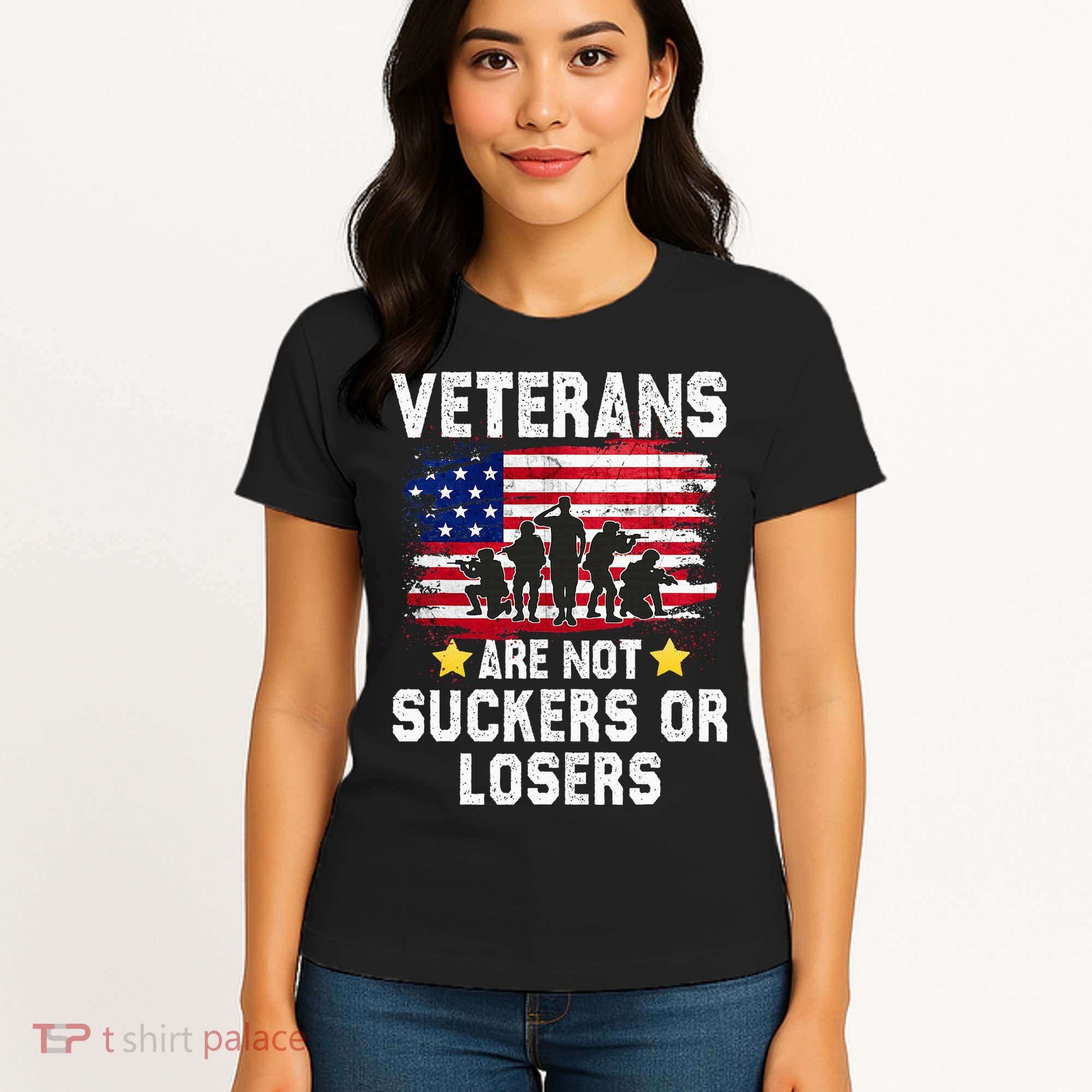 Veterans Are Not Suckers Or Losers Women's T-Shirt