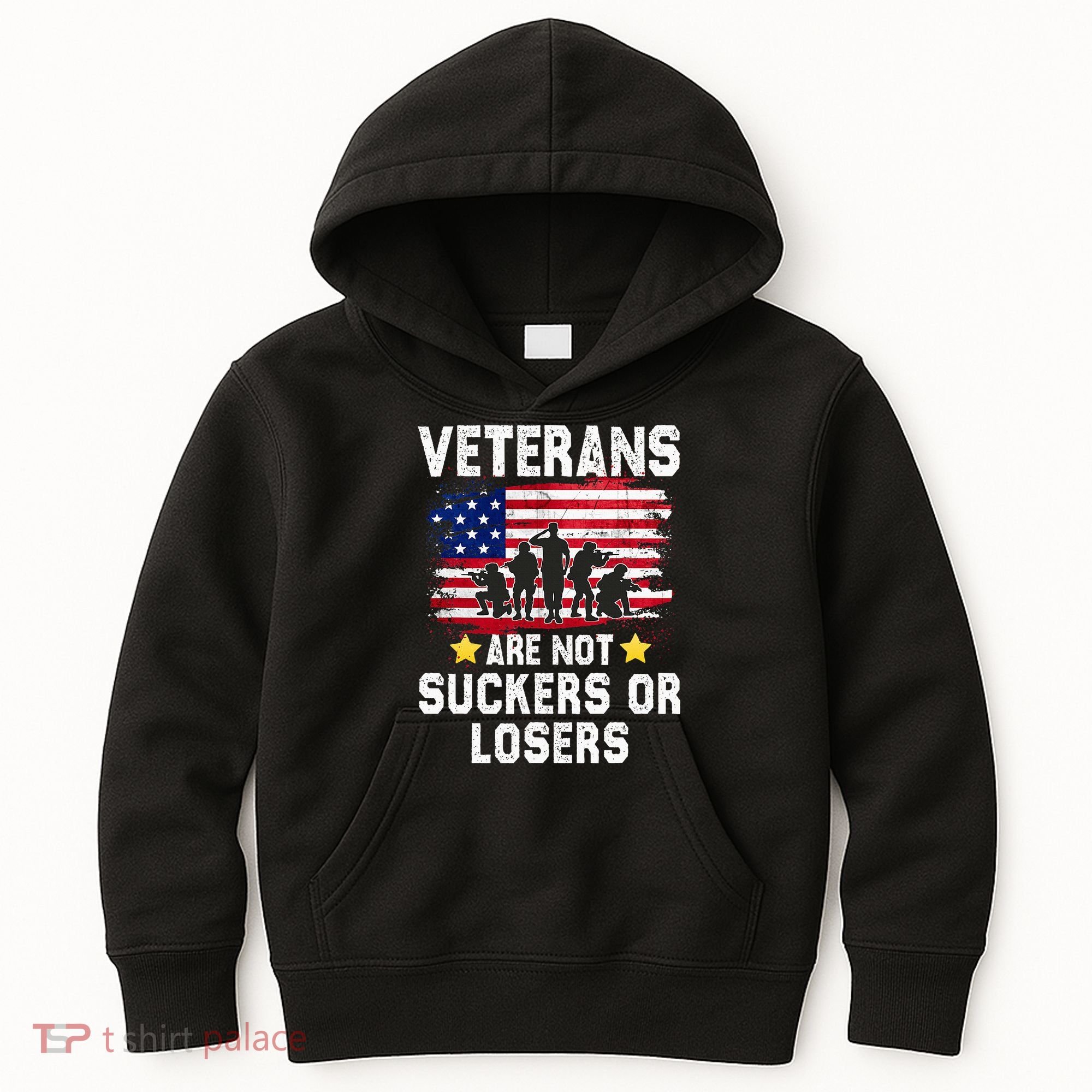 Veterans Are Not Suckers Or Losers Kids Hoodie