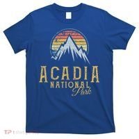 Vintage Acadia National Park Mountains Summit Meaningful Gift T-Shirt thumb 0