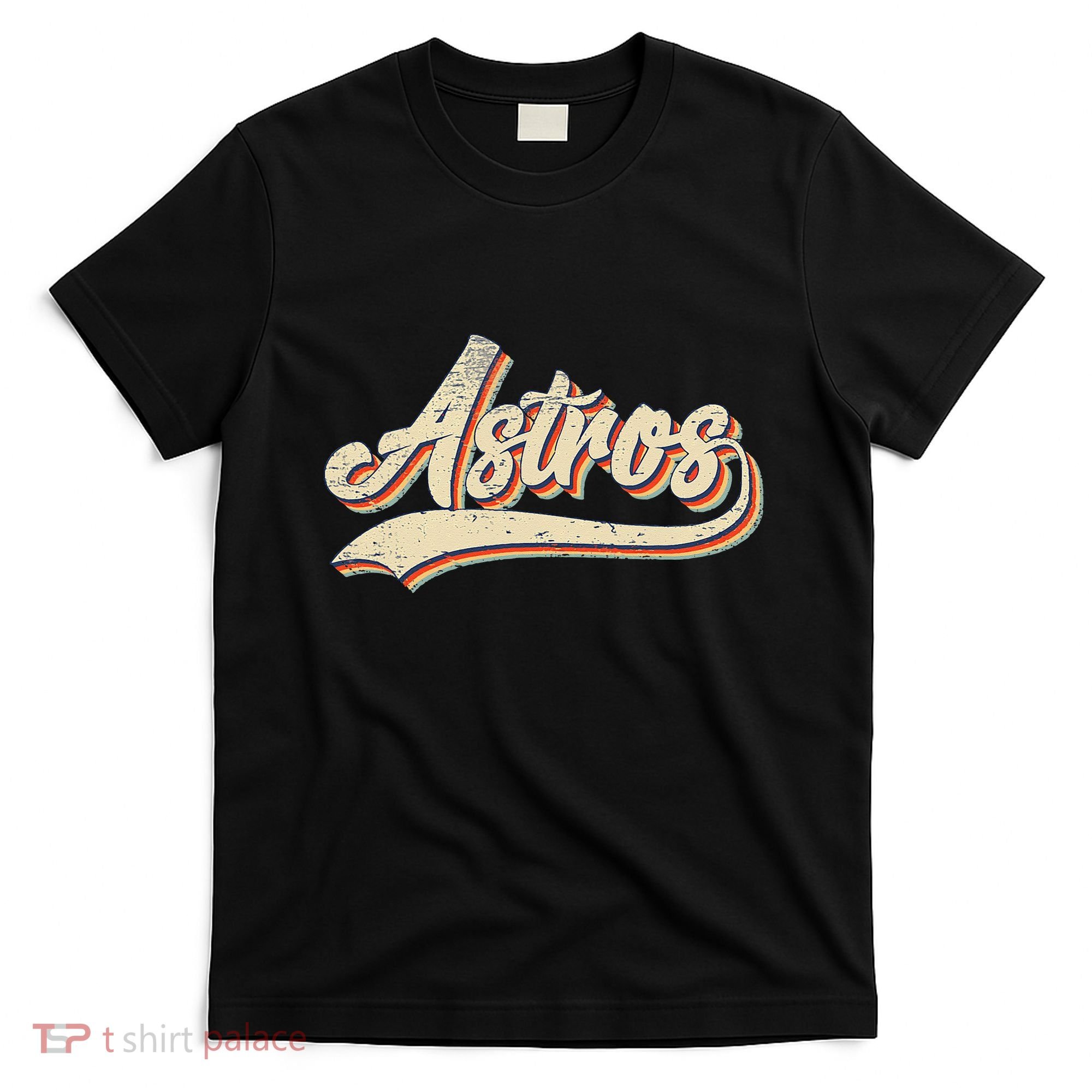 Vintage Astros Name Throwback Retro Apparel Gift T-Shirt