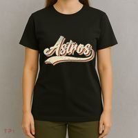 Vintage Astros Name Throwback Retro Apparel Gift T-Shirt thumb 4