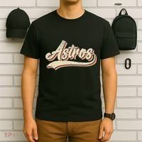 Vintage Astros Name Throwback Retro Apparel Gift T-Shirt thumb 6