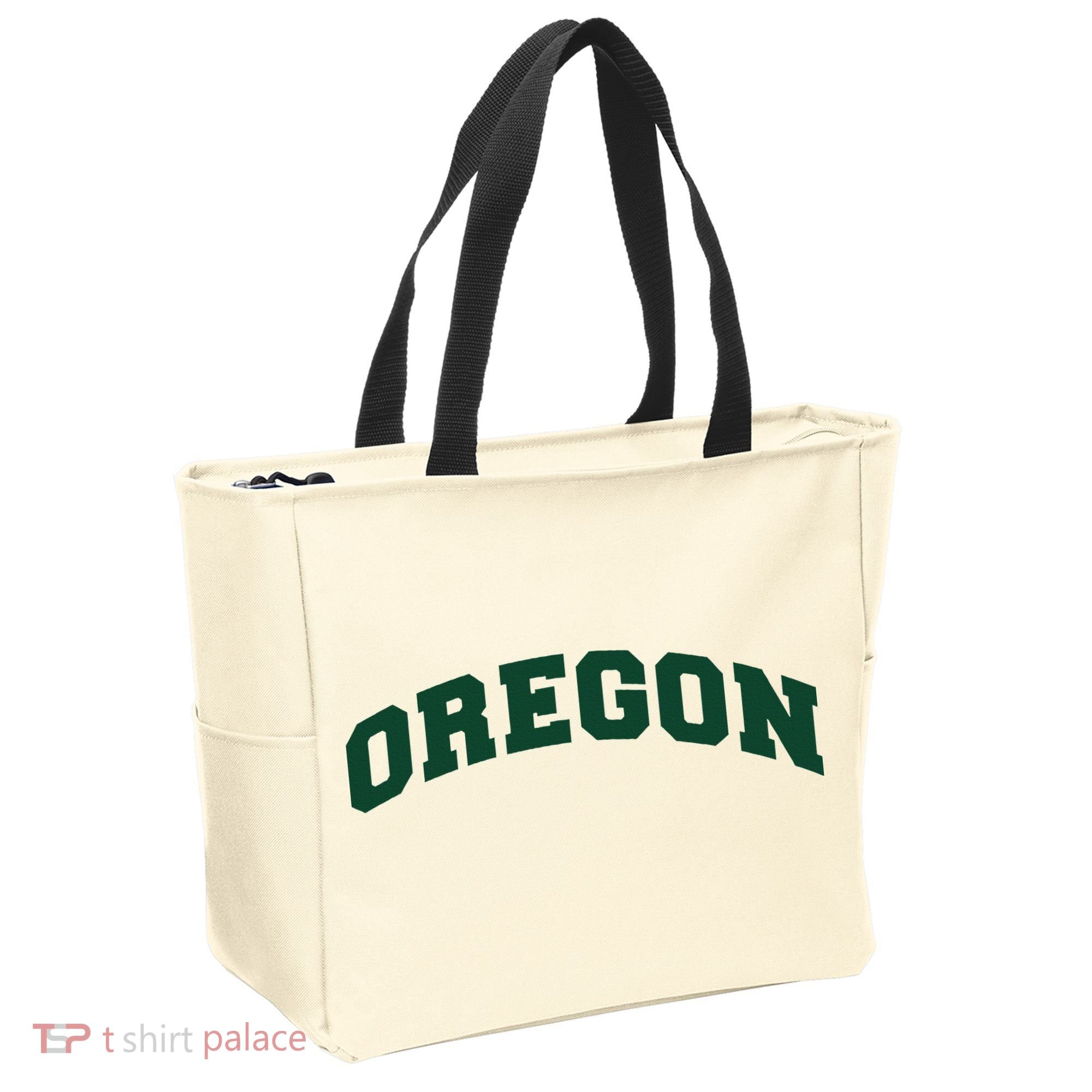 Varsity Arch Oregon Tote Bag