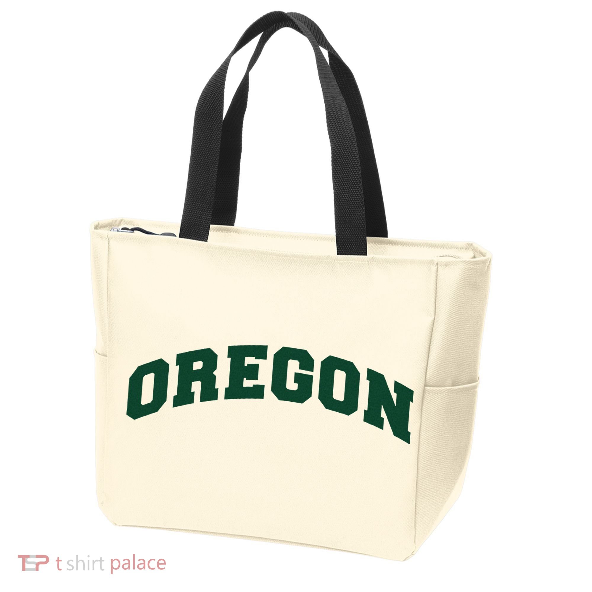 Varsity Arch Oregon Tote Bag
