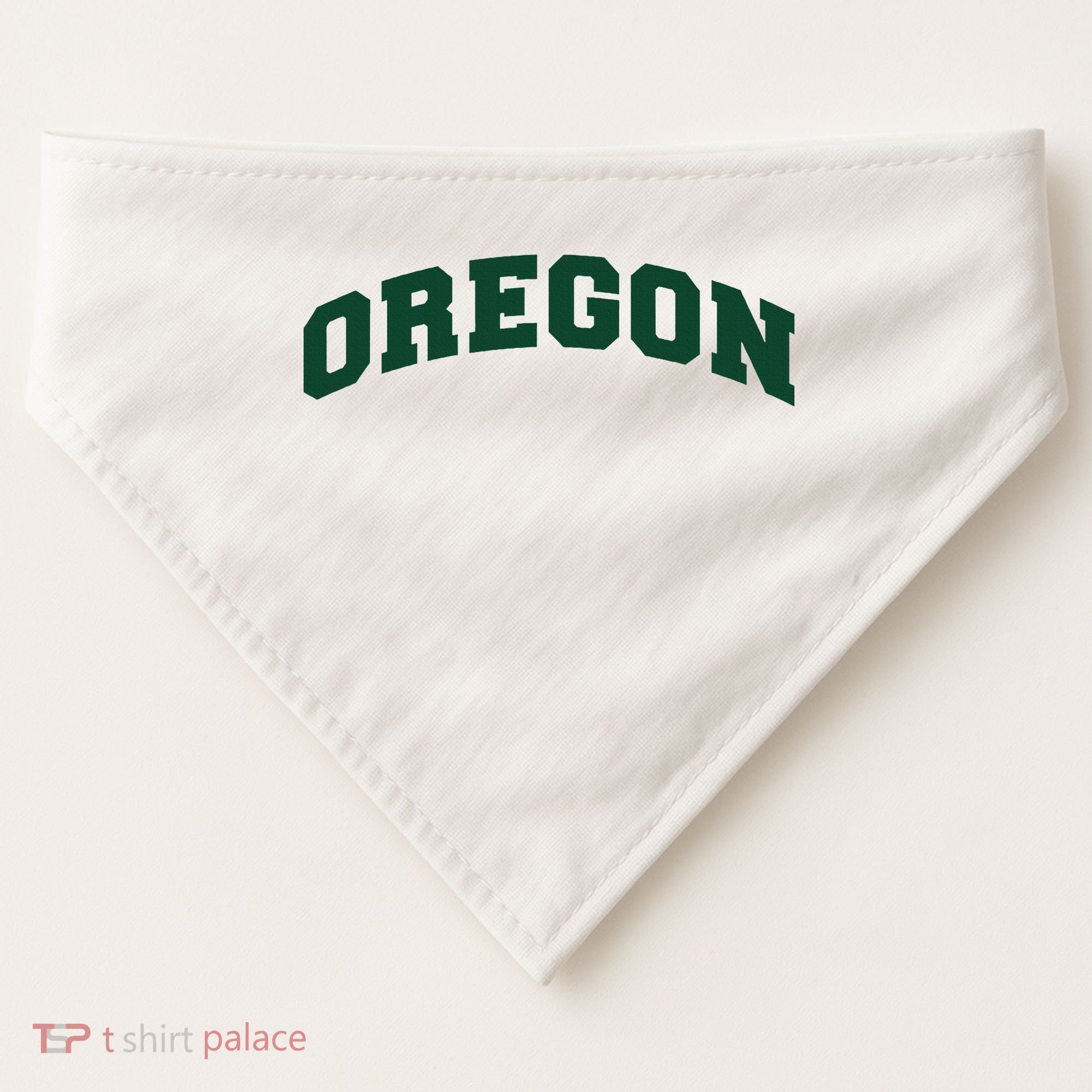 Varsity Arch Oregon USA-Made Doggie Bandana