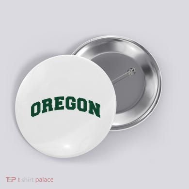 Varsity Arch Oregon Button