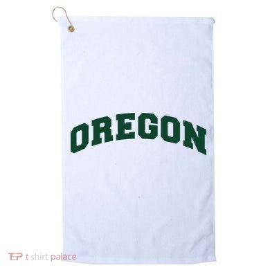 Varsity Arch Oregon Golf Towel
