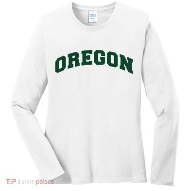 Varsity Arch Oregon Women's Long Sleeve Shirt