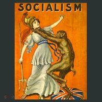Vintage AntiSocialism Print T-Shirt thumb 7