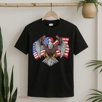 Vintage American Patriotic Eagle T-Shirt thumb 2