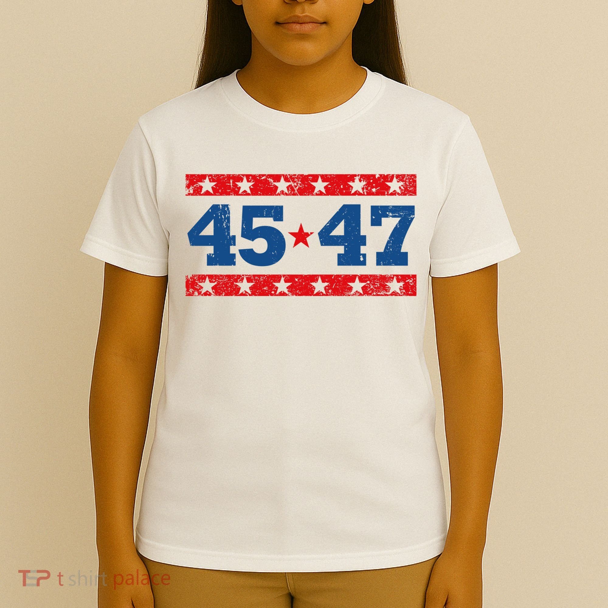 Vintage American President Trump 45 47 2024 Election T-Shirt