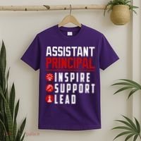 Vintage Assistant Principal Inspire Support Lead Profession T-Shirt thumb 2