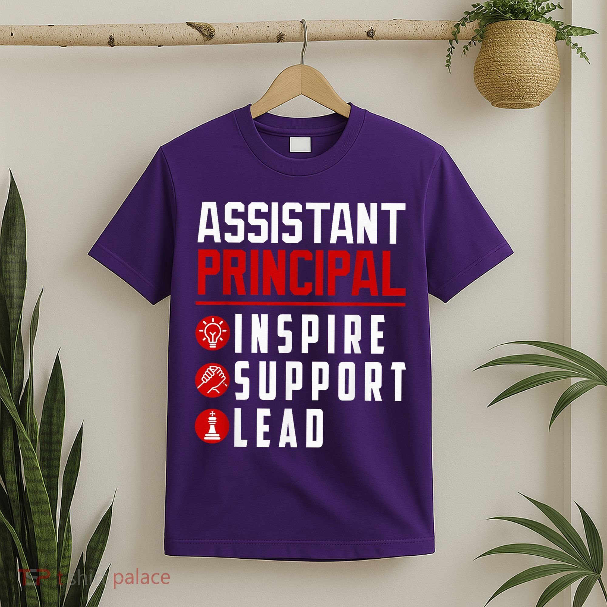 Vintage Assistant Principal Inspire Support Lead Profession T-Shirt