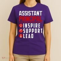 Vintage Assistant Principal Inspire Support Lead Profession T-Shirt thumb 4