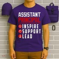 Vintage Assistant Principal Inspire Support Lead Profession T-Shirt thumb 6