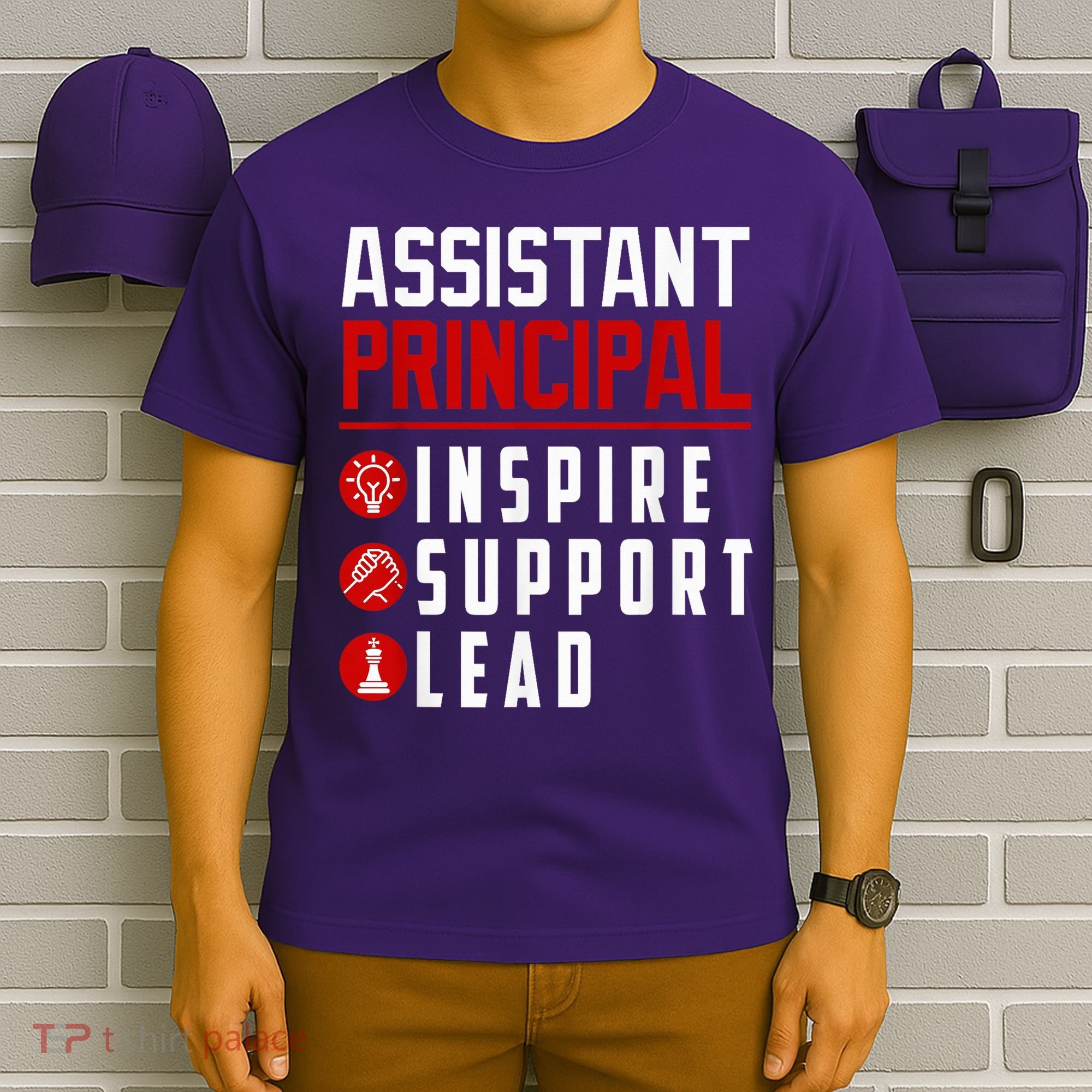 Vintage Assistant Principal Inspire Support Lead Profession T-Shirt