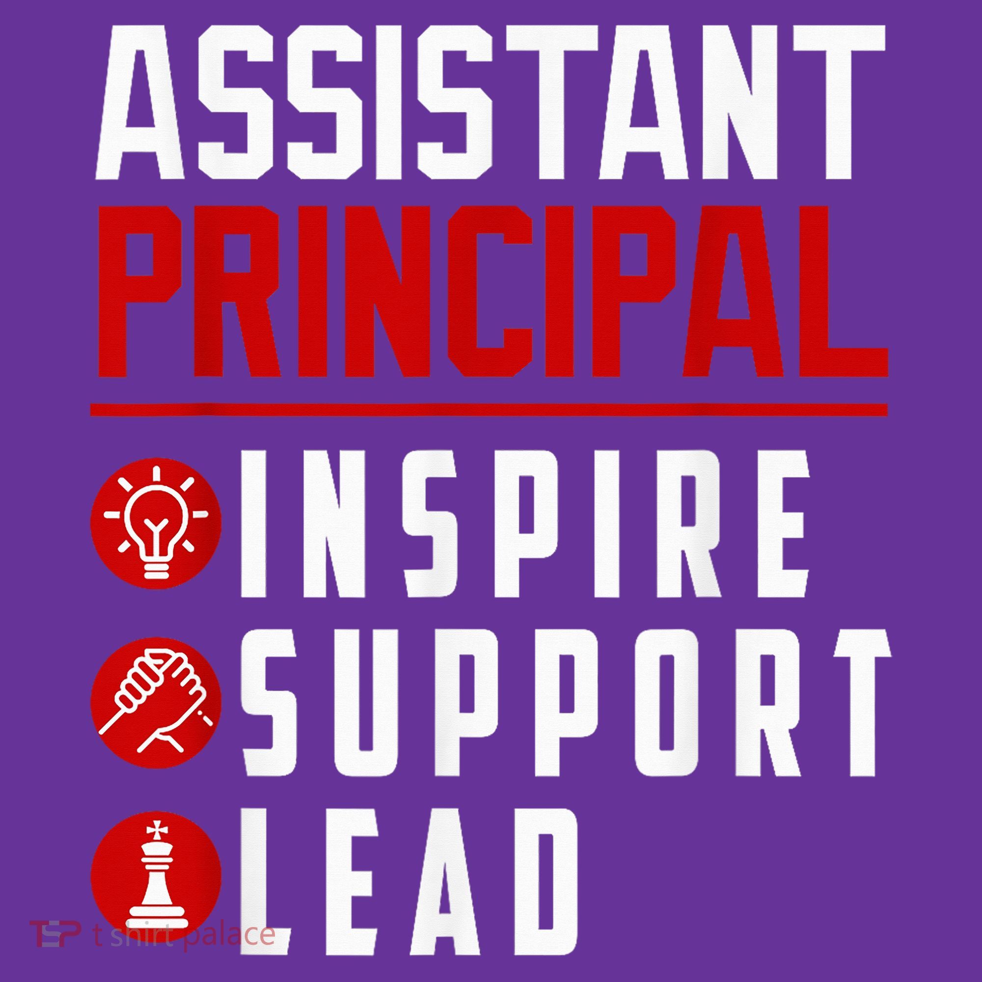 Vintage Assistant Principal Inspire Support Lead Profession T-Shirt