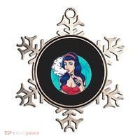 Vaping Cloud Vape Lady Ornament thumb 0