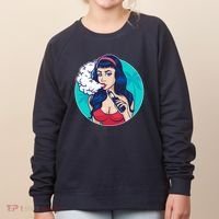 Vaping Cloud Vape Lady Women's Sweatshirt thumb 0