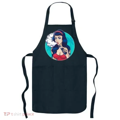 Vaping Cloud Vape Lady Apron