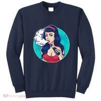 Vaping Cloud Vape Lady Sweatshirt thumb 0