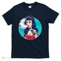 Vaping Cloud Vape Lady T-Shirt thumb 0
