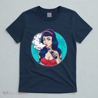 Vaping Cloud Vape Lady T-Shirt thumb 5