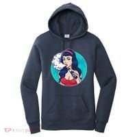 Vaping Cloud Vape Lady Women's Hoodie thumb 0