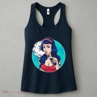 Vaping Cloud Vape Lady Women's Tank Top thumb 3